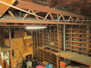 倉庫のリノベーション 天井高活かして開放感ある自宅へ 練馬区 パレットリフォーム工房株式会社